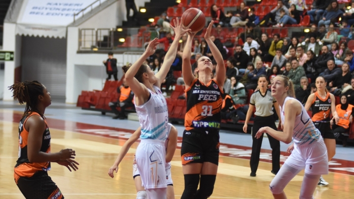 Melikgazi Kayseri Basketbol - NKA Universitas Pecs: 76 - 65